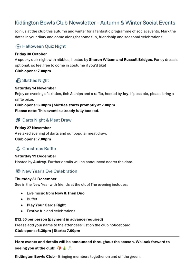 Newsletter 01